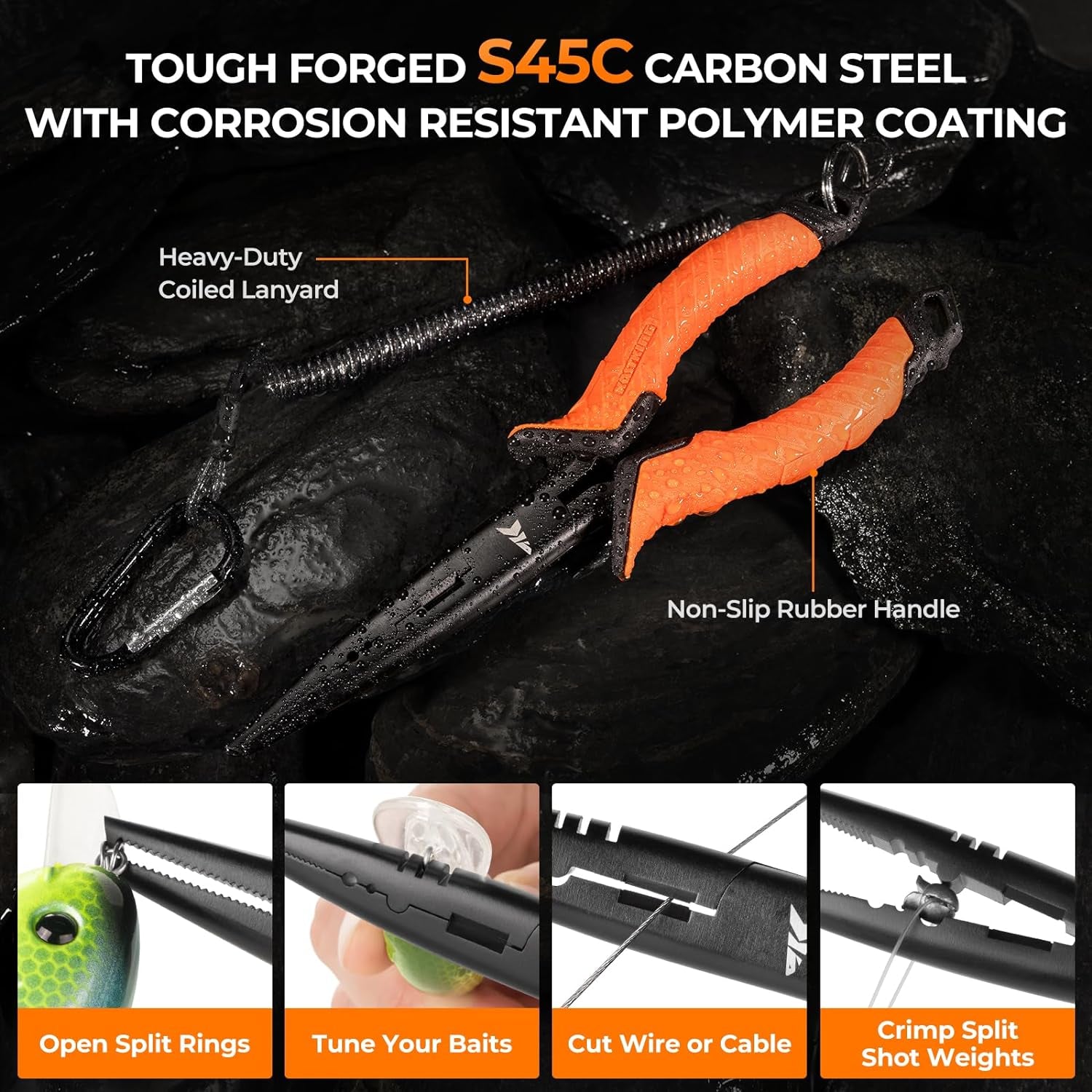 Steelstream 6 Piece Fishing Tool Set 