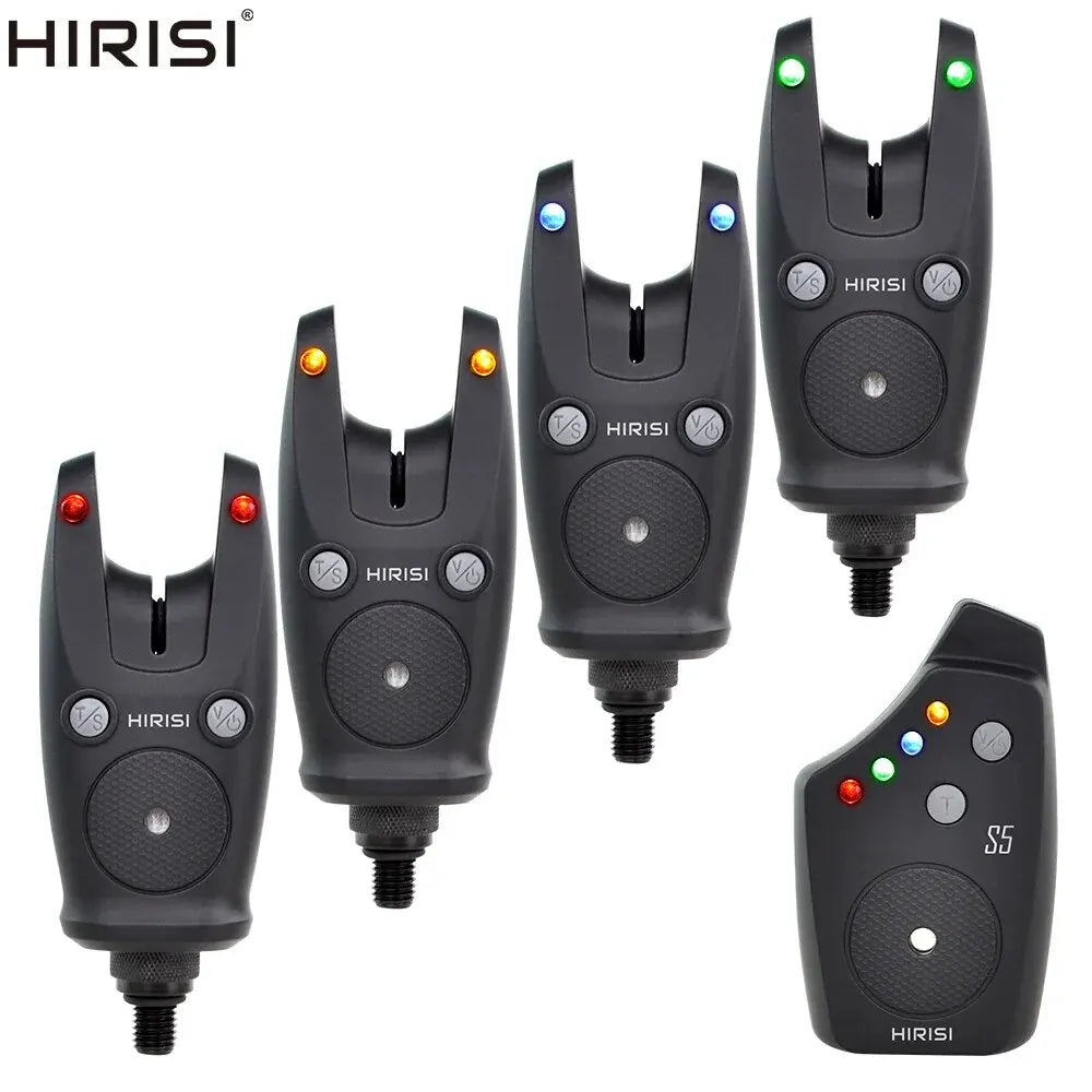 Wireless Fishing Rod Alarm Set Waterproof, Fishing Bite Alarms Fishing Bite Indicator 