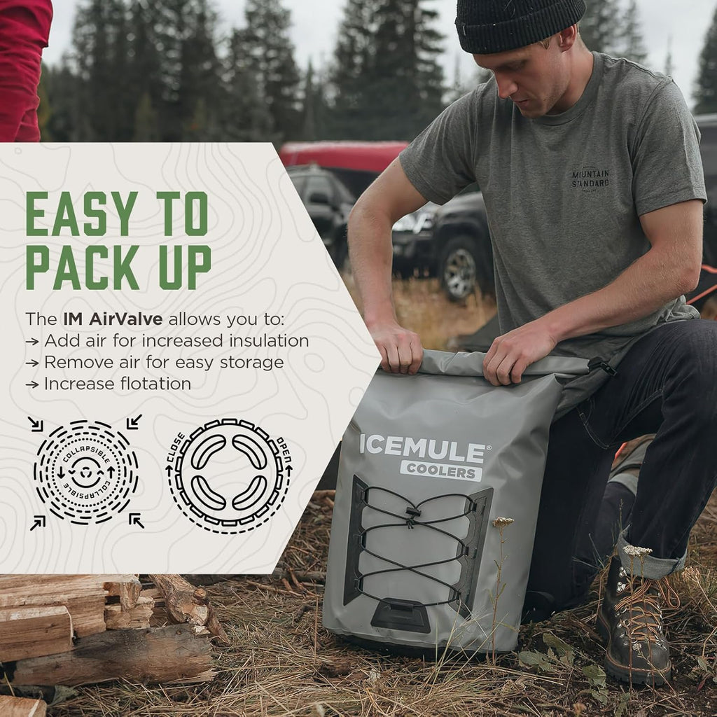 Pro Collapsible Backpack Cooler – 100% Waterproof, 24+ Hours Cooling