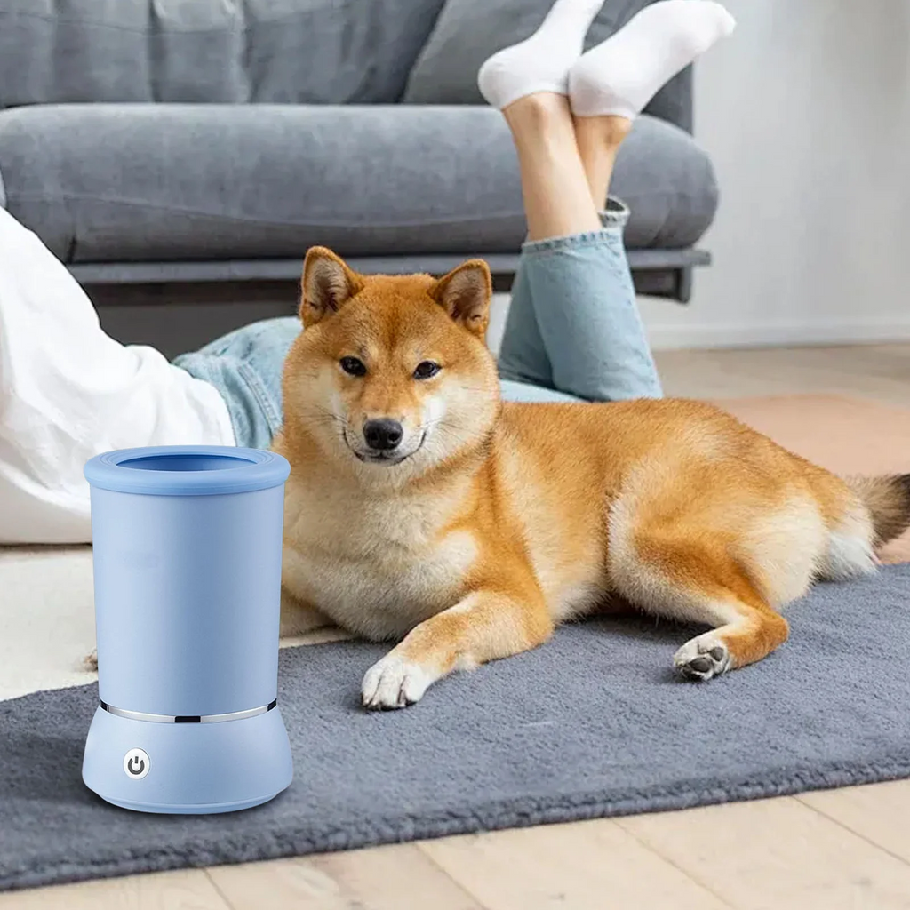  Electric Automatic Pet Paw Washing Machine for Dogs and Cats 