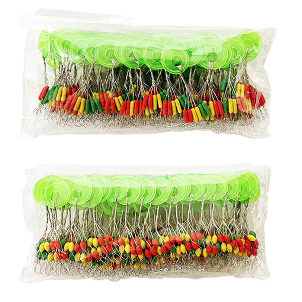 600Pcs  "Space Beans"  Fishing Float Stoppers