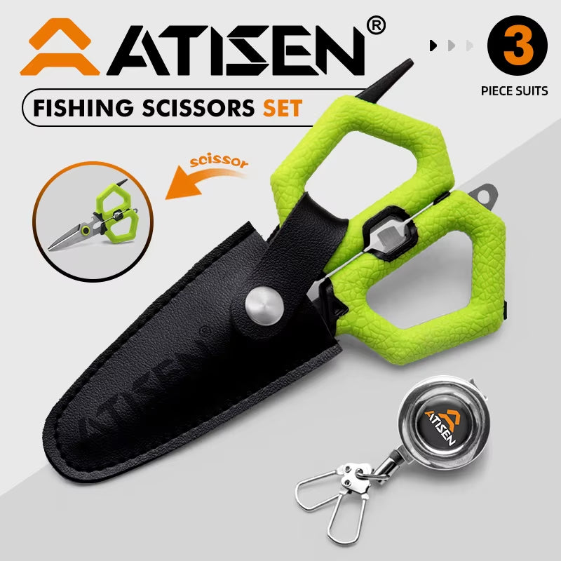 Multifunctional Stainless Steel Fishing Scissors