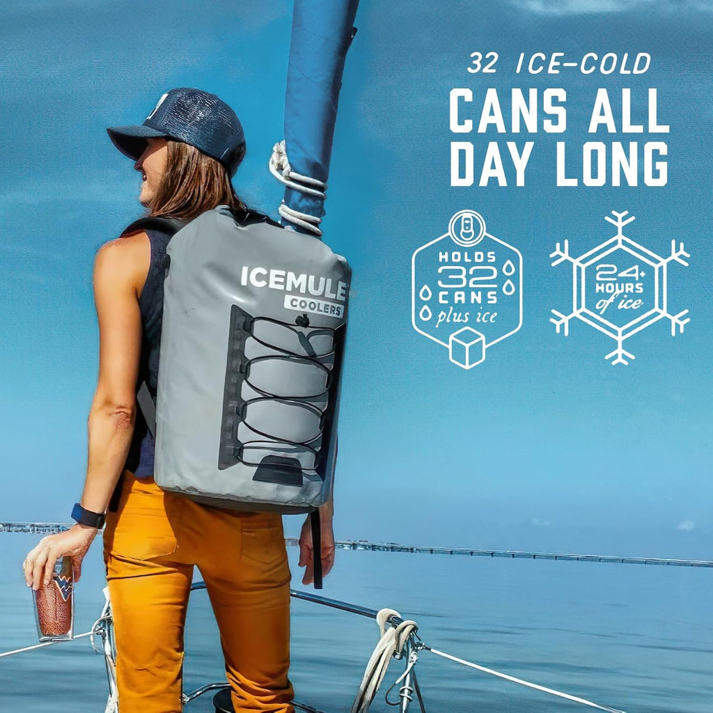 Pro Collapsible Backpack Cooler – 100% Waterproof, 24+ Hours Cooling