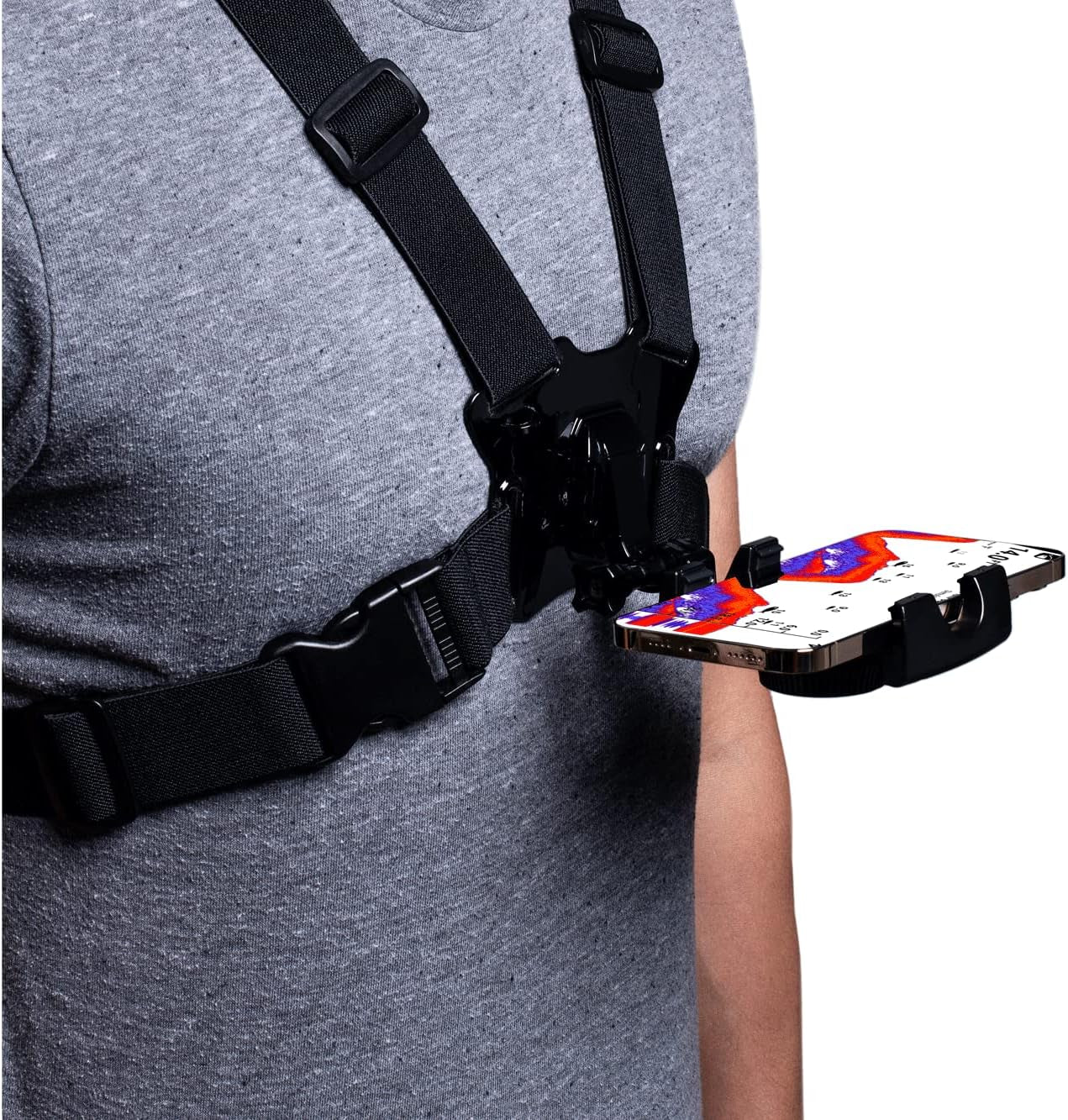 Fishpod Smartphone Chest Mount Harness