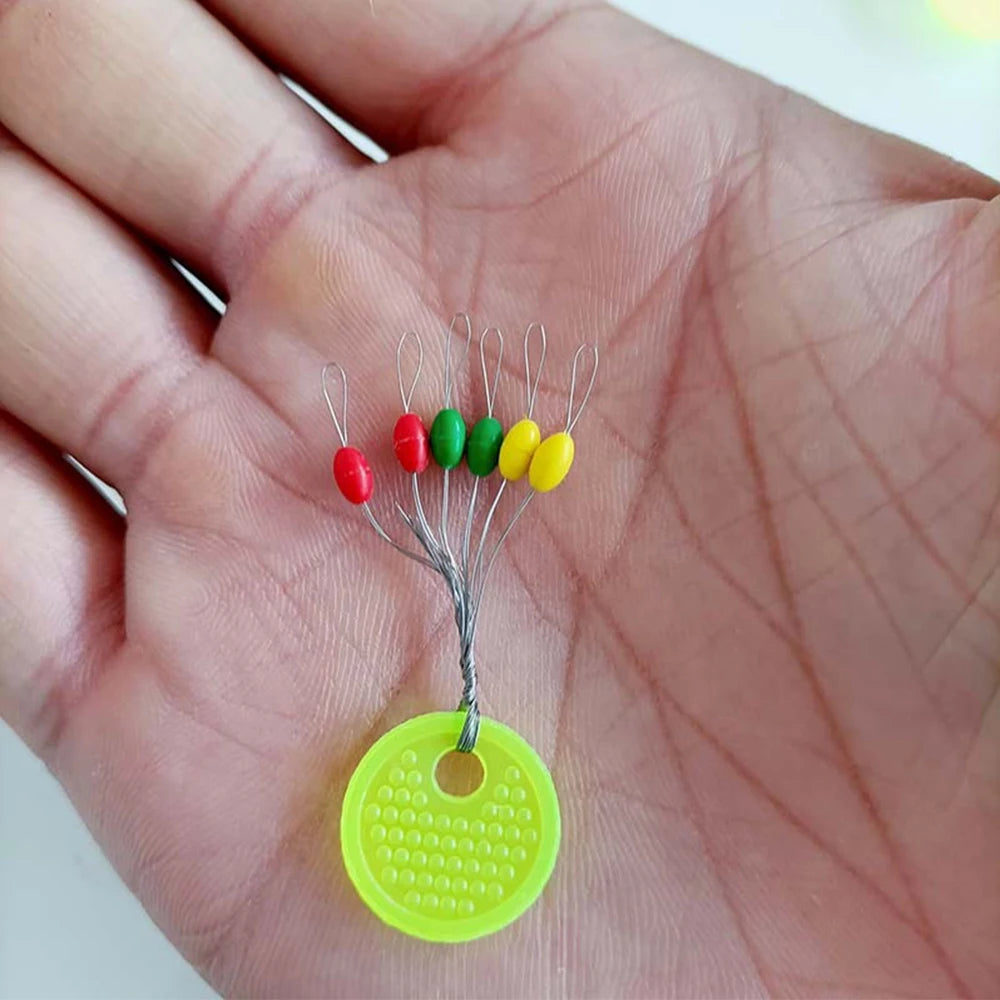 600Pcs  "Space Beans"  Fishing Float Stoppers