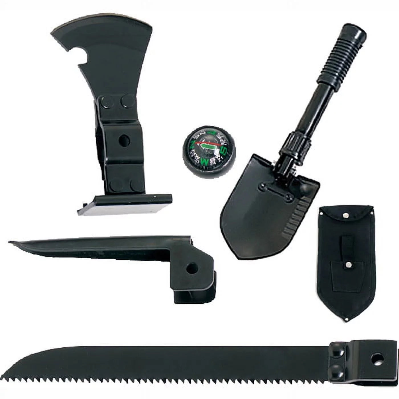 Camping and Outdoors 5-In-1 Multi-Purpose Tool