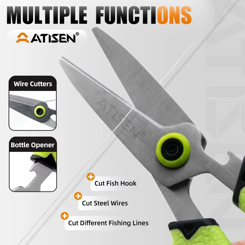 Multifunctional Stainless Steel Fishing Scissors