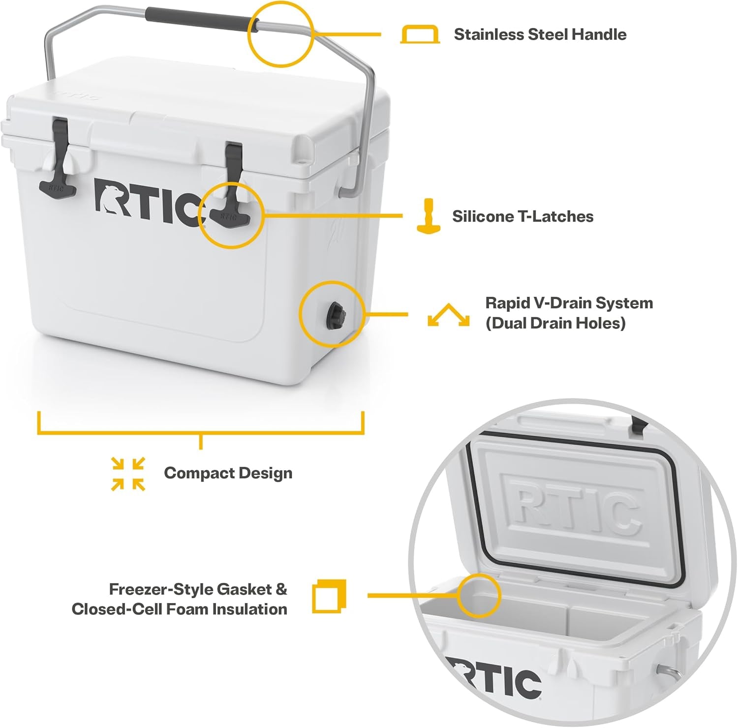 19L Ultra-Tough Insulated Cooler